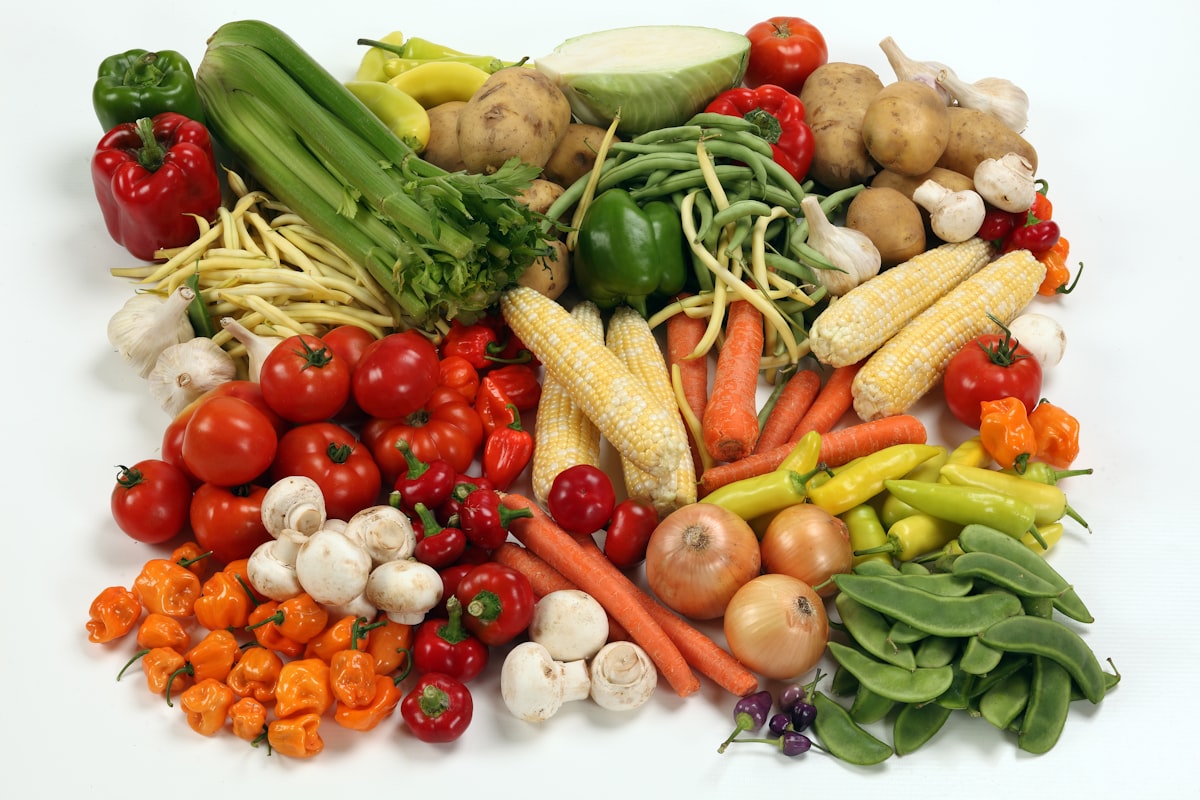 Hidangan vegetarian dengan protein nabati